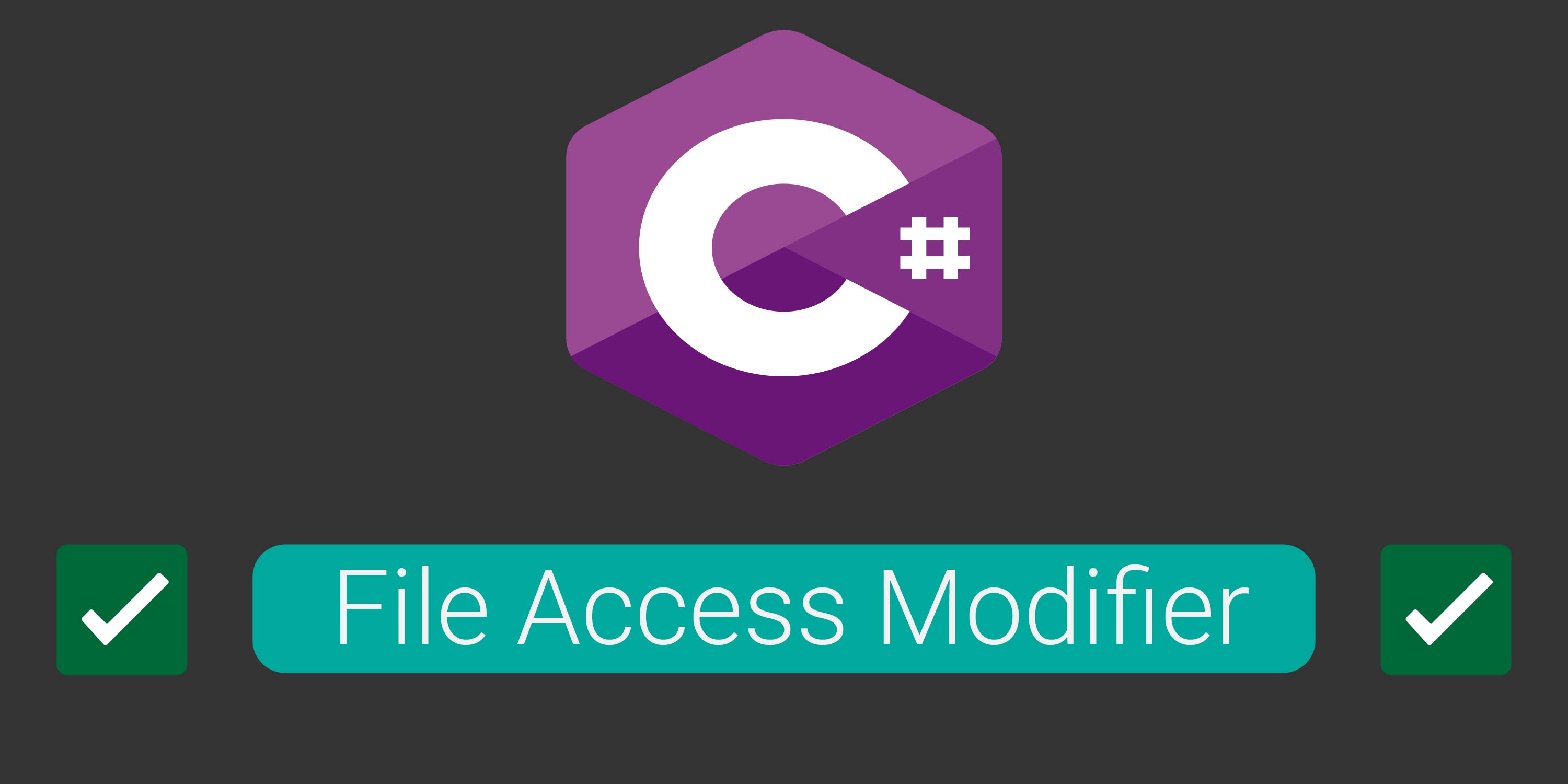 File Access Modifier چیست؟